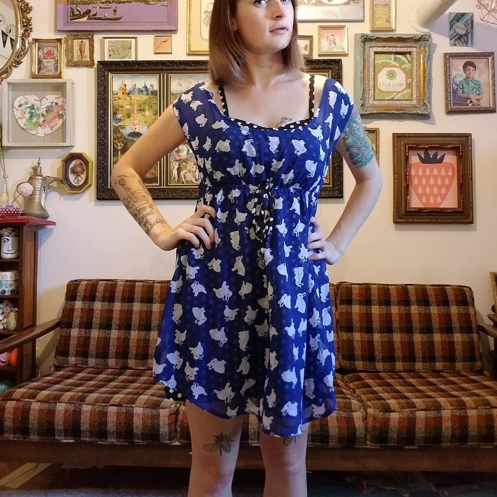 Hot Topic Bunny Rabbit Dress